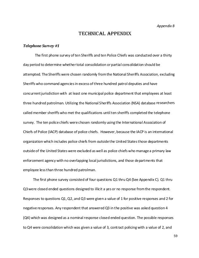thesis on law enforcement